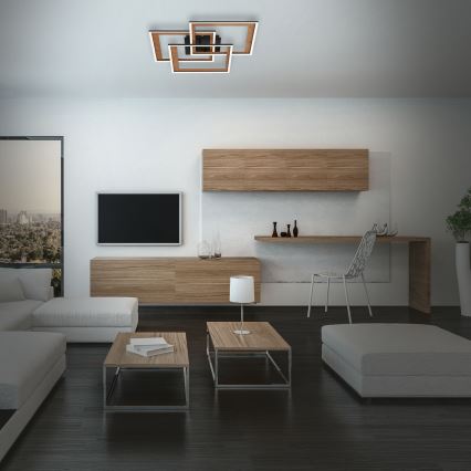 Brilo - LED Настінний регульований люстра FRAME LED/45W/230V 2700-6500K + дистанційне керування