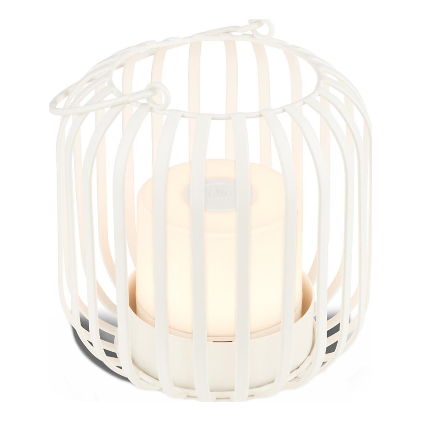 Brilo - LED з регулюванням яскравості nabíjecí вуличний настільна лампа LED/2W/5V IP44 білий