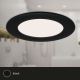 Brilo - НАБОР 3x Светодиодный встроенный светильник для ванной комнаты FLAT LED/7W/230V IP44