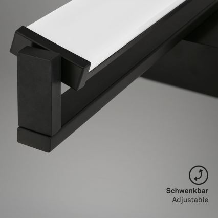 Brilo - Настінний LED світильник з регулюванням яскравості LED/18W/230V 2700-4000K чорний