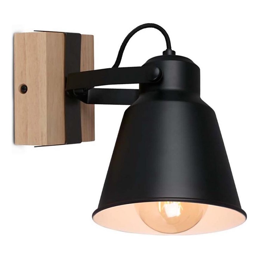 Brilo - Настінний точковий світильник TALLE  1xE27/40W/230V каучук