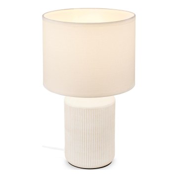 Brilo - Настольная лампа INO 1xE14/10W/230V белая