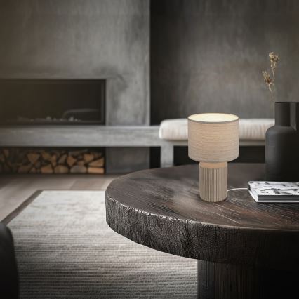 Brilo - Настольная лампа INO 1xE14/10W/230V коричневая