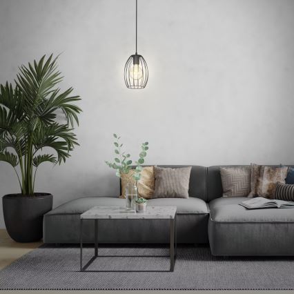 Brilo - Подвесной светильник на тросе WAKTU 1xE27/60W/230V