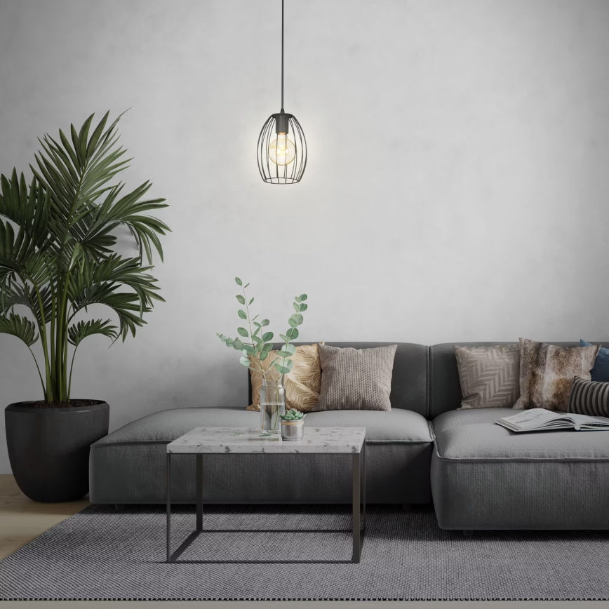 Brilo - Подвесной светильник на тросе WAKTU 1xE27/60W/230V