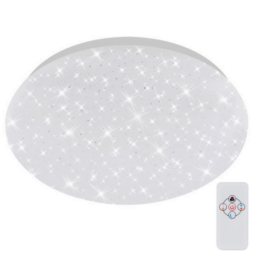 Brilo - Потолочный RGBW-светильник с регулированием яркости STARRY SKY LED/10W/230V + дистанционное управление