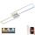 Brilo - Пристельова LED люстра з регулюванням яскравості FRAME 2xLED/20W/230V 2700-6500K Wi-Fi Tuya + пульт дистанційного керування