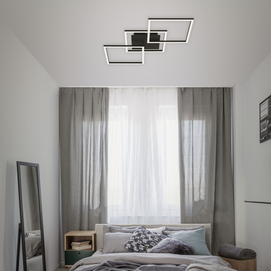 Brilo - Пристельова LED люстра з регулюванням яскравості FRAME LED/30W/230V
