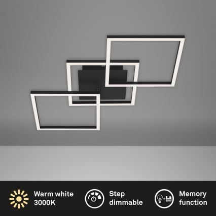 Brilo - Пристельова LED люстра з регулюванням яскравості FRAME LED/30W/230V