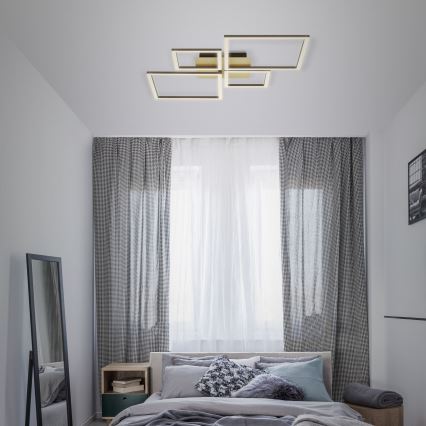 Brilo - Пристельова LED люстра з регулюванням яскравості FRAME LED/44W/230V