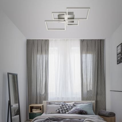 Brilo - Пристельова LED люстра з регулюванням яскравості FRAME LED/44W/230V