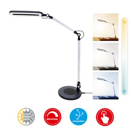Brilo - Сенсорна настільна LED лампа з регулюванням яскравості LED/6,6W/230V 3000/4000/6000K