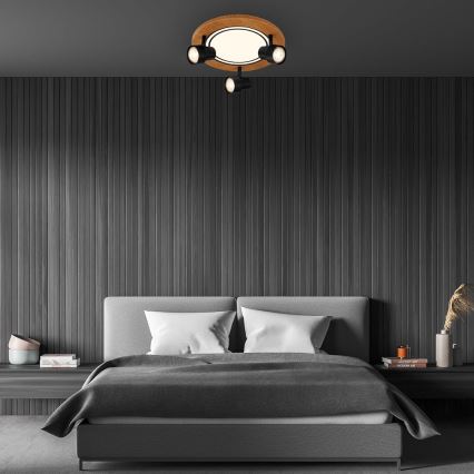 Brilo - Стельовий LED світильник LED/12W/230V + 3xGU10/9W 3000K
