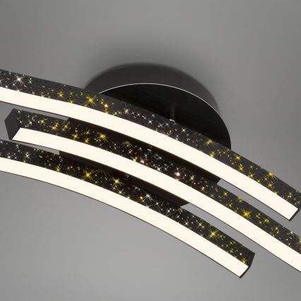 Brilo - Стельовий LED світильник LED/19W/230V 3000K чорний
