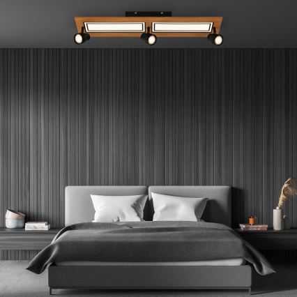Brilo - Стельовий LED світильник LED/24W/230V + 3xGU10/9W 3000K