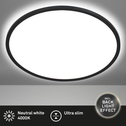Brilo - Стельовий LED світильник SLIM LED/18W/230V діаметр 29,3 см