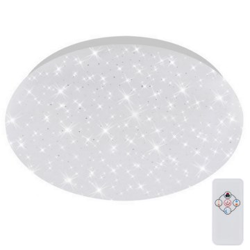 Brilo - Стельовий RGBW-світильник з регулюванням яскравості STARRY SKY LED/10W/230V + пульт дистанційного керування