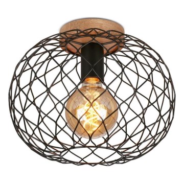 Brilo - Стельовий світильник WINKI 1xE27/40W/230V каучук