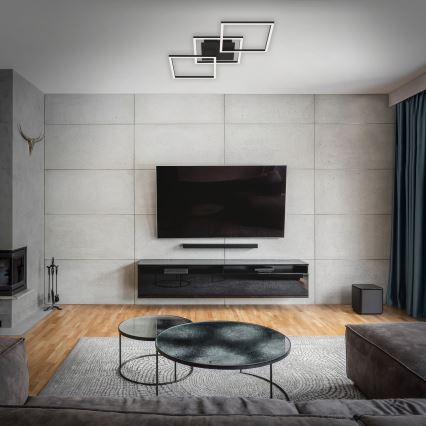 Brilo - Светодиодная припотолочная люстра с регулированием яркости FRAME LED/30W/230V