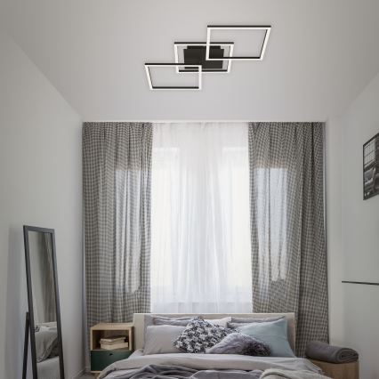 Brilo - Светодиодная припотолочная люстра с регулированием яркости FRAME LED/30W/230V