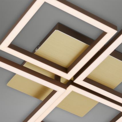 Brilo - Светодиодная припотолочная люстра с регулированием яркости FRAME LED/44W/230V