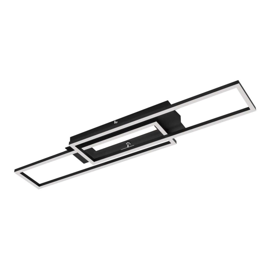 Brilo - Светодиодная припотолочная люстра FRAME 2xLED/20W/230V черный