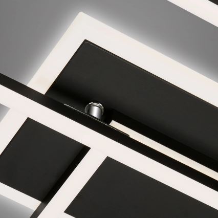 Brilo - Светодиодная припотолочная люстра с регулированием яркости FRAME 2xLED/20W/230V 2700-6500K + дистанционное управление