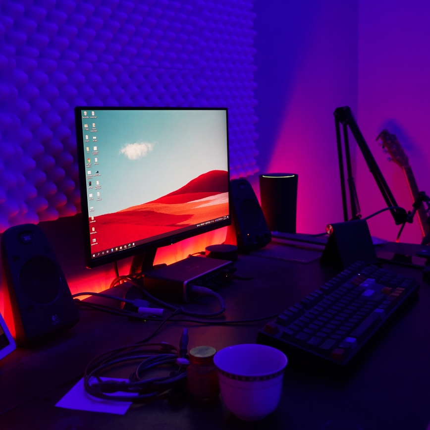 Brilo - Светодиодная RGBW-лента с регулированием яркости 6,5 м LED/15W/230V Wi-Fi Tuya + дистанционное управление
