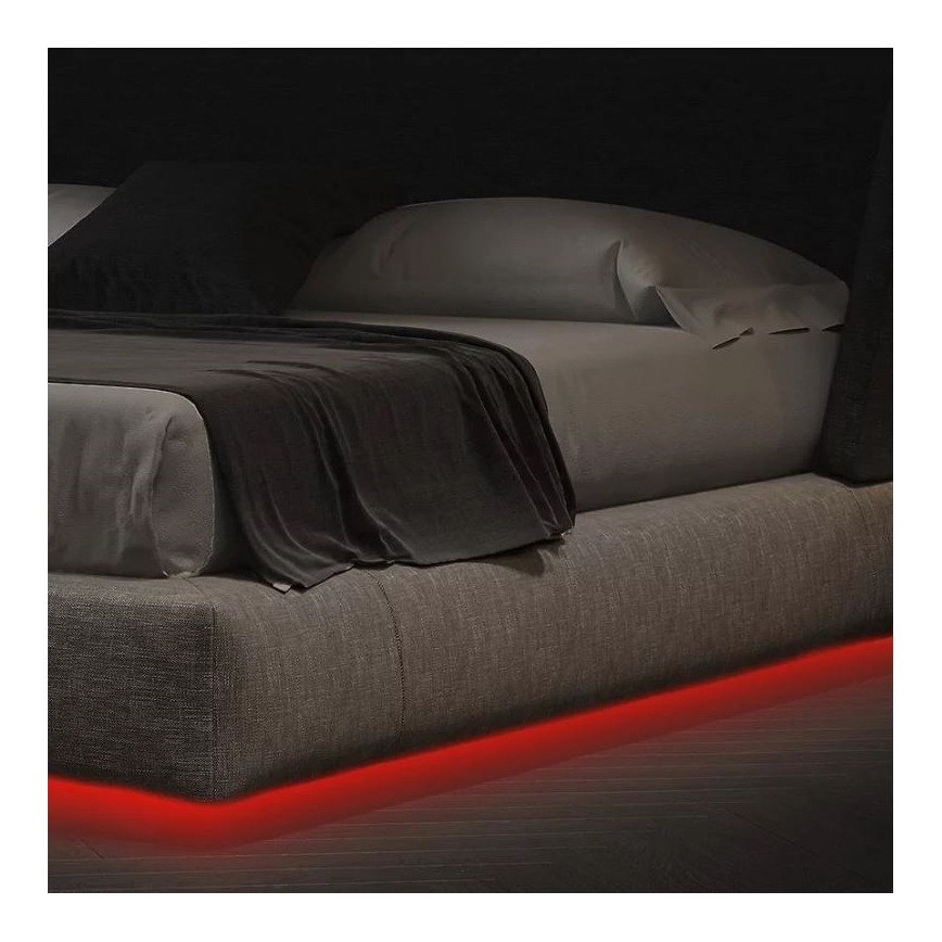 Brilo - Светодиодная RGBW-лента с регулированием яркости 6,5 м LED/22W/230V + дистанционное управление
