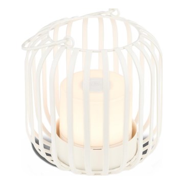 Brilo - Светодиодная уличная аккумуляторная настольная лампа с регулированием яркости LED/2W/5V IP44 белый