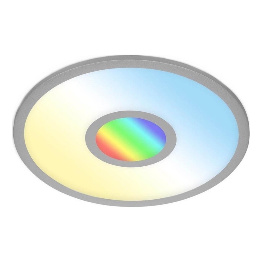 Brilo - Светодиодный потолочный RGB-светильник с регулированием яркости CENTRO LED/24W/230V 2700-6500K Wi-Fi Tuya + дистанционное управление
