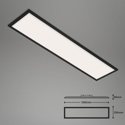 Brilo - Светодиодный потолочный светильник с регулированием яркости PIATTO LED/28W/230V 3000-6500K Wi-Fi Tuya + дистанционное управление