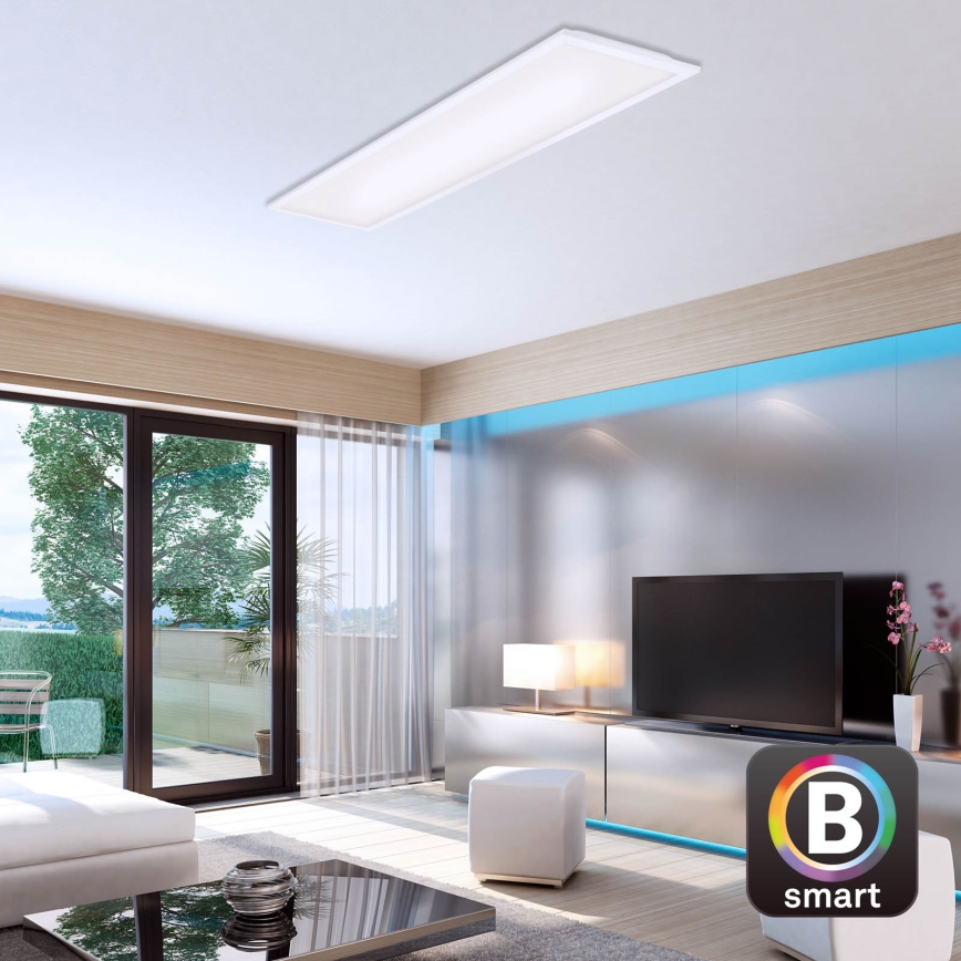 Brilo - Светодиодный потолочный светильник с регулированием яркости PIATTO LED/28W/230V 3000-6500K Wi-Fi Tuya + дистанционное управление