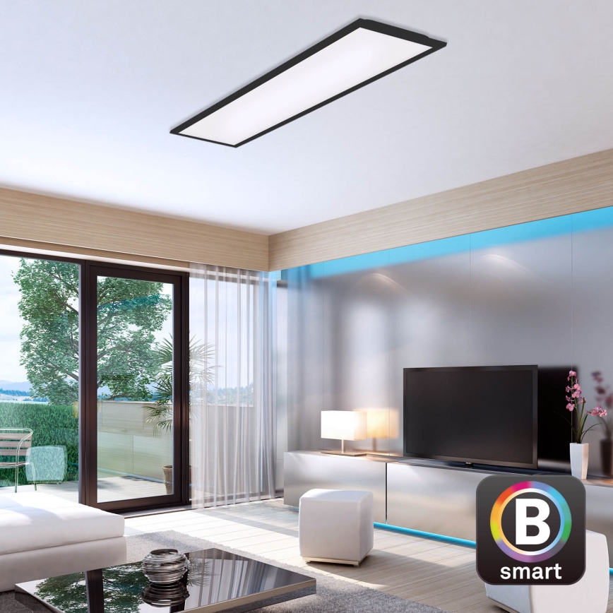 Brilo - Светодиодный потолочный светильник с регулированием яркости PIATTO LED/28W/230V 3000-6500K Wi-Fi Tuya + дистанционное управление
