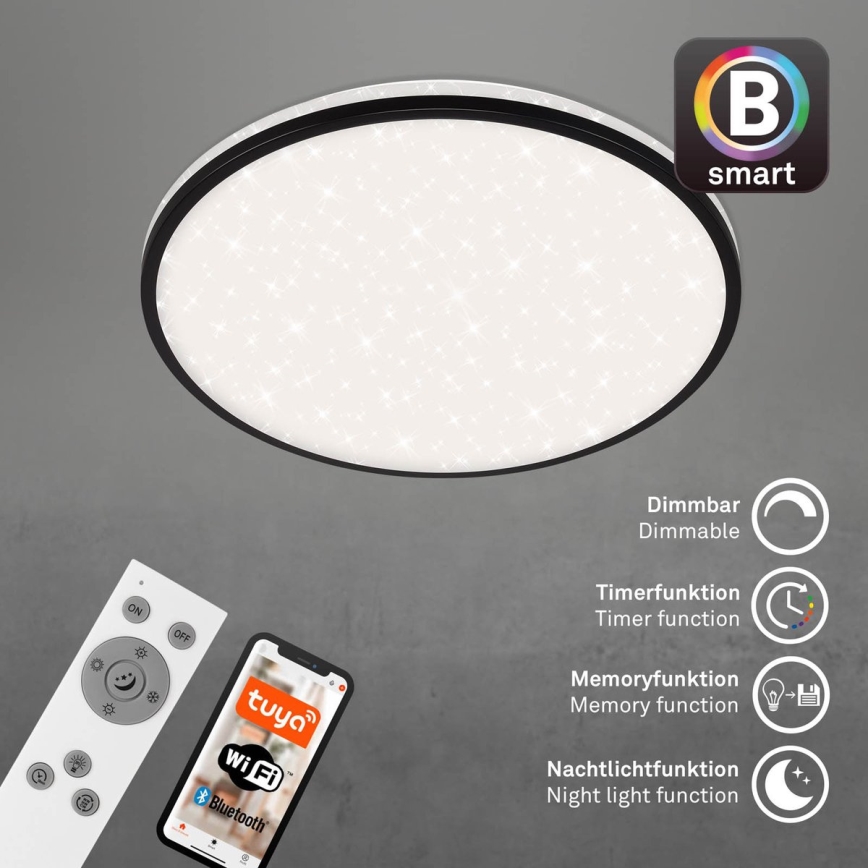 Brilo - Светодиодный потолочный светильник с регулированием яркости STARRY SKY LED/42W/230V 3000-6500K Wi-Fi Tuya + дистанционное управление