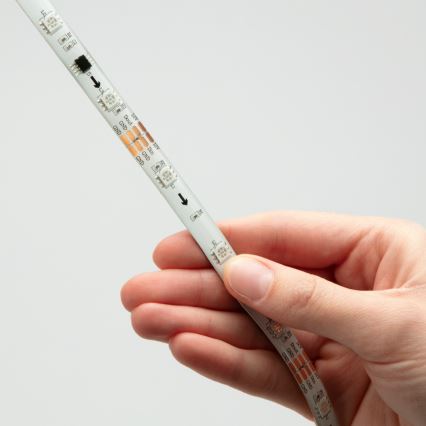 Brilo - Світлодіодна RGBW стрічка з регулюванням яскравості 6,5м LED/24W/230V + пульт дистанційного керування