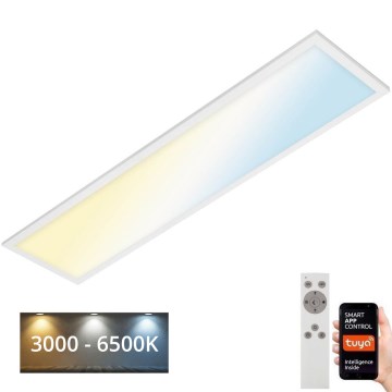 Brilo - Світлодіодний стельовий світильник з регулюванням яскравості PIATTO LED/28W/230V 3000-6500K Wi-Fi Tuya + пульт дистанційного керування