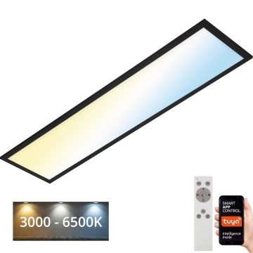 Brilo - Світлодіодний стельовий світильник з регулюванням яскравості PIATTO LED/28W/230V 3000-6500K Wi-Fi Tuya + пульт дистанційного керування
