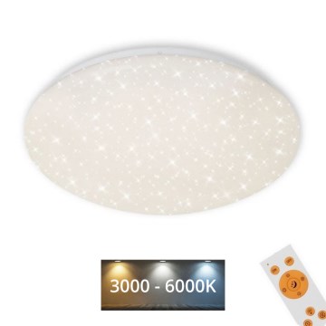 Brilo - Світлодіодний стельовий світильник з регулюванням яскравості STARRY SKY LED/22W/230V 3000-6000K + пульт дистанційного керування