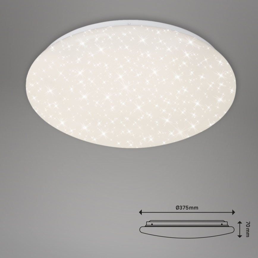 Brilo - Світлодіодний стельовий світильник з регулюванням яскравості STARRY SKY LED/22W/230V 3000-6000K + пульт дистанційного керування