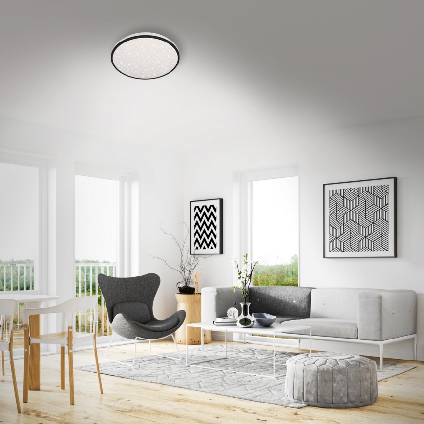 Brilo - Світлодіодний стельовий світильник з регулюванням яскравості STARRY SKY LED/24W/230V 3000-6000K + пульт дистанційного керування