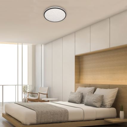 Brilo - Світлодіодний стельовий світильник з регулюванням яскравості STARRY SKY LED/24W/230V 3000-6000K + пульт дистанційного керування