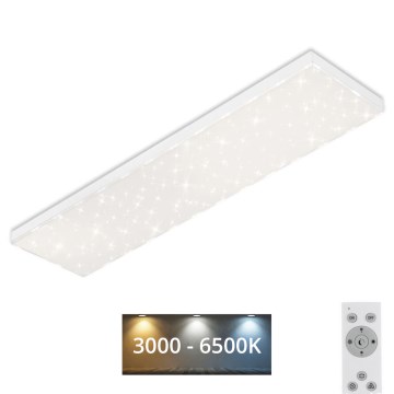 Brilo - Світлодіодний стельовий світильник з регулюванням яскравості STARRY SKY LED/24W/230V 3000-6500K + пульт дистанційного керування