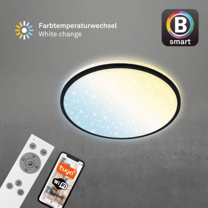 Brilo - Світлодіодний стельовий світильник з регулюванням яскравості STARRY SKY LED/24W/230V 3000-6500K Wi-Fi Tuya + пульт дистанційного керування