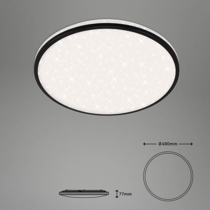 Brilo - Світлодіодний стельовий світильник з регулюванням яскравості STARRY SKY LED/42W/230V 3000-6500K Wi-Fi Tuya + пульт дистанційного керування