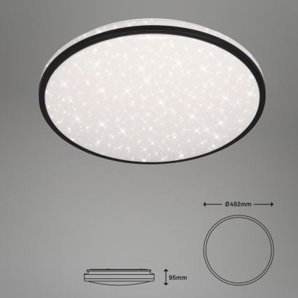Brilo - Світлодіодний стельовий світильник з регулюванням яскравості STARRY SKY LED/48W/230V 3000-6000K + пульт дистанційного керування