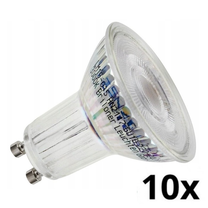 Briloner 0548-003 - НАБІР 10x Світлодіодна лампочка GU10/3,5W/230V 3000K