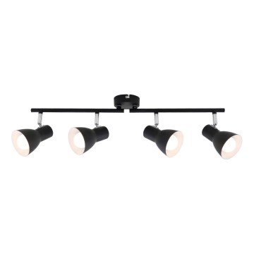Briloner 10698890 - Точечный светильник 4xE14/25W/230V черный