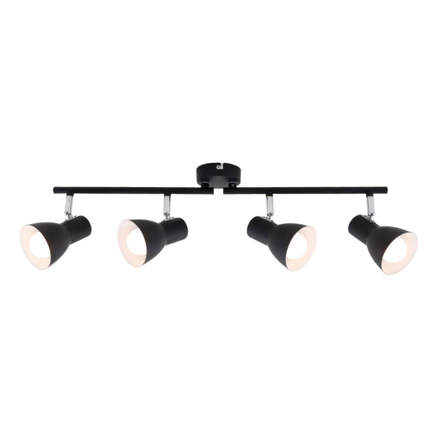 Briloner 10698890 - Точечный светильник 4xE14/25W/230V черный