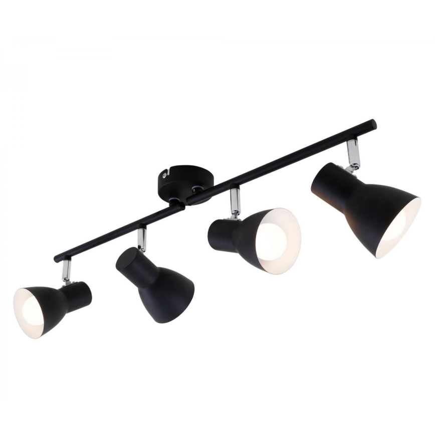 Briloner 10698890 - Точечный светильник 4xE14/25W/230V черный